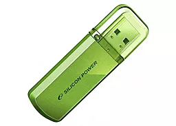 Флешка Silicon Power Helios 101 8Gb (SP008GBUF2101V1N) green - фото Флешка Silicon Power Helios 101 8Gb (SP008GBUF2101V1N) green