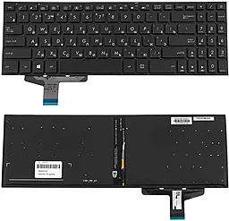 Клавіатура для ноутбуку Asus M580GD M580VD M580VN N580VD N580GD N580VN X580VD X580VN PWR чорна