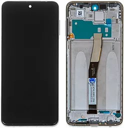 Дисплей Xiaomi Redmi Note 9 Pro, Note 9S, Note 9 Pro Max с тачскрином и рамкой, оригинал, Glacier White - фото Дисплей Xiaomi Redmi Note 9 Pro, Note 9S, Note 9 Pro Max с тачскрином и рамкой, оригинал, Glacier White
