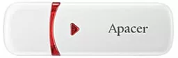 Флешка Apacer 8GB AH333 USB 2.0 (AP8GAH333W-1) White - фото Флешка Apacer 8GB AH333 USB 2.0 (AP8GAH333W-1) White