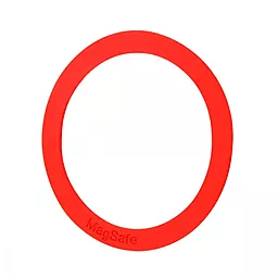 Кольцо магнитное Silicone MagSafe Dark Red