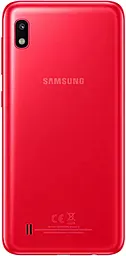 Задня кришка корпусу Samsung Galaxy A10 2019 A105  зі склом камери Original Red
