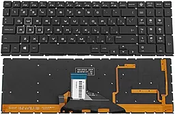 Клавиатура для ноутбука HP Omen 15-DC с подсветкой клавиш RGB без рамки Black