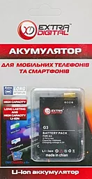Аккумулятор HTC Hero A6262 / G3 / TWIN160 / BA S380 / BMH6209 (1200 mAh) ExtraDigital - миниатюра 3