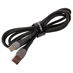 Кабель Usams U77 USB-A - Type-C 18w 3a 2м 2шт cables Black (US-SJ577) - фото Кабель Usams U77 USB-A - Type-C 18w 3a 2м 2шт cables Black (US-SJ577)