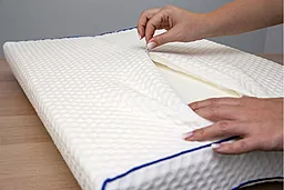 Ортопедическая подушка для сна из искусственного латекса HighFoam Noble Flexwave для спины и шеи - миниатюра 6