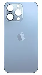 Задняя крышка корпуса Apple iPhone 13 Pro (small hole) Sierra Blue - фото Задняя крышка корпуса Apple iPhone 13 Pro (small hole) Sierra Blue