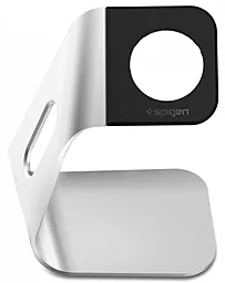 Док-станция для умных часов Apple Watch Spigen Stand S330 Silver (SGP11555) - миниатюра 4