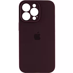Чохол Silicone Case Full Camera для Apple IPhone 14 Pro Maroon