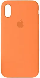 {"ru": "Чехол", "uk": "Чохол"} Silicone Case Full для Apple iPhone X, iPhone XS Apricot