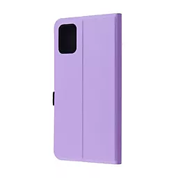 Чехол Wave Flap Case для Samsung Galaxy A51 (A515F) Light Purple
