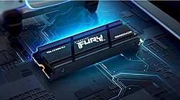 Накопичувач SSD Kingston Fury Renegade 2 TB with Heatsink (SFYRDK/2000G) - мініатюра 5
