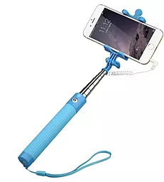 Моноподы, селфи-палки Baseus Monopod with AUX-cable Blue
