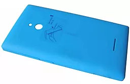 Задняя крышка корпуса Nokia XL Dual Sim (RM-1030) Blue