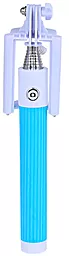 Моноподы, селфи-палки TOTO Optimal+Jack 3.5 mm cable Blue - фото Моноподы, селфи-палки TOTO Optimal+Jack 3.5 mm cable Blue