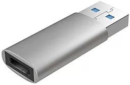 Адаптер-переходник Baseus Sharp USB 3.0 to USB-C Silver (CATAD-0G) - миниатюра 2