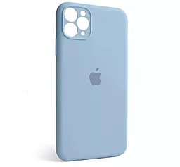Чехол Silicone Case Full Camera для Apple iPhone 11 Pro Max Light Blue