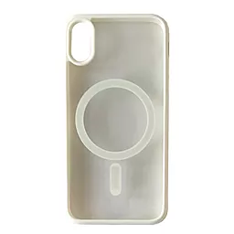 Чехол Epik Clear Color MagSafe Case Box для Apple iPhone XS White