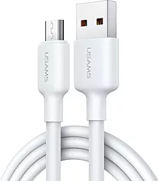 Кабель Usams SJ608 U84 USB-A - micro USB 10w 2м cable White - миниатюра 2 Кабель Usams SJ608 U84 USB-A - micro USB 10w 2м cable White - миниатюра 2