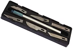 Канцелярский нож AxTools с лезвиями (6 шт)