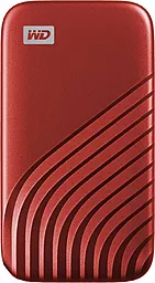 SSD Накопитель Western Digital My Passport 2 TB USB 3.2 (WDBAGF0020BRD-WESN) Red
