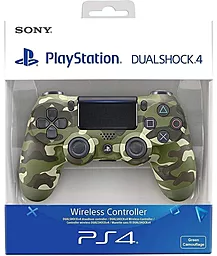 Геймпад Sony DualShock 4 V2 Green Camouflage (9895152) - миниатюра 5