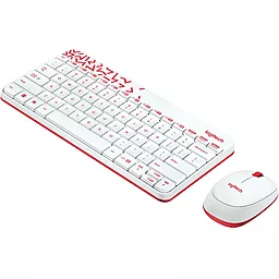 Комплект (клавиатура+мышка) Logitech Wireless Combo MK240 (920-008212) White - миниатюра 4