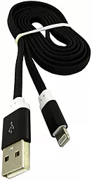 Кабель Walker C330 USB-A - Lightning 12w 2.4a 1м cable Black - фото Кабель Walker C330 USB-A - Lightning 12w 2.4a 1м cable Black