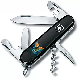 Мультитул Victorinox Spartan Ukraine (1.3603.3_T1060u) Black Ангел ВСУ - фото Мультитул Victorinox Spartan Ukraine (1.3603.3_T1060u) Black Ангел ВСУ
