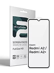 Защитное стекло ArmorStandart Full Glue HD для Xiaomi Redmi A2 / A2+ Black (ARM66563)