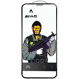 Защитное стекло Epik 5D Anti-static Matte для Apple iPhone 12 Pro, iPhone 12 Black (тех.пак) - фото Защитное стекло Epik 5D Anti-static Matte для Apple iPhone 12 Pro, iPhone 12 Black (тех.пак)