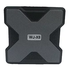Колонки акустические U-Bass WJ-X8 LED Grey - миниатюра 2