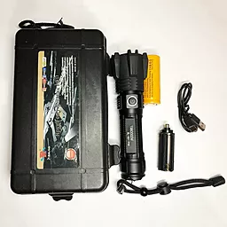 Ліхтарик акумуляторний Bailong BL-A81-P99 (1x18650, 1x26650, 3xAAA) - мініатюра 3 Ліхтарик акумуляторний Bailong BL-A81-P99 (1x18650, 1x26650, 3xAAA) - мініатюра 3