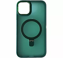 {"ru": "Чехол", "uk": "Чохол"} 1TOUCH Matte Ring-MagSafe для iPhone 12 Pro Max Green