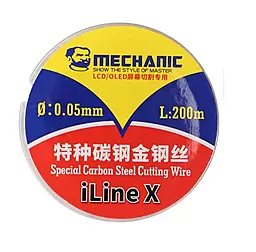 Струна металева для розділення дисплеїв і сенсорів Mechanic 0.05 мм / 100 м - фото Струна металева для розділення дисплеїв і сенсорів Mechanic 0.05 мм / 100 м