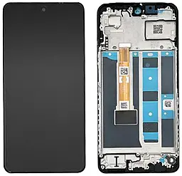 Дисплей Oppo A3 2024, A3x с тачскрином и рамкой, оригинал, Black - фото Дисплей Oppo A3 2024, A3x с тачскрином и рамкой, оригинал, Black