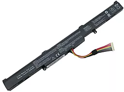 Акумулятор для ноутбука Asus A41-X550E / 14.4V 2600mAh / Black