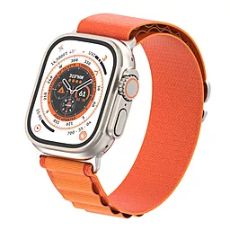 Змінний ремінець для розумного годинника ArmorStandart Alpina Band для Apple Watch All Series 42mm, 44mm, 45mm Orange (ARM64979) - мініатюра 2