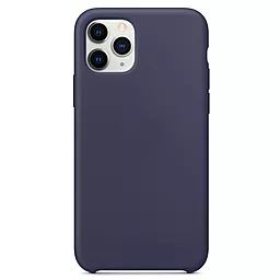 Чехол 1TOUCH Silicone Soft Cover Apple iPhone 11 Pro Midnight Blue