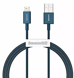 Кабель Baseus Superior Fast Charging USB-A - Lightning 12w 2.4a 2м cable Blue (CALYS-C03) - фото Кабель Baseus Superior Fast Charging USB-A - Lightning 12w 2.4a 2м cable Blue (CALYS-C03)