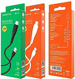 Кабель Borofone BX37 USB-A - Type-C 15w 3a 1м cable White - миниатюра 4 Кабель Borofone BX37 USB-A - Type-C 15w 3a 1м cable White - миниатюра 4