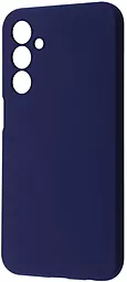 Чехол Wave Full Silicone Cover для Samsung Galaxy A16 Midnight Blue - фото Чехол Wave Full Silicone Cover для Samsung Galaxy A16 Midnight Blue