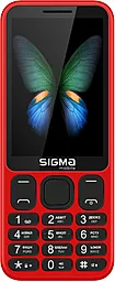 Мобильный телефон Sigma mobile X-style 351 LIDER Red - фото Мобильный телефон Sigma mobile X-style 351 LIDER Red