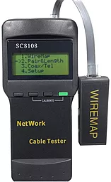 Тестер кабеля SC8108 c поиском обрыва - миниатюра 3