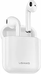 Наушники Usams Dual Wireless Bluetooth Stereo Headset White (BHULC02)