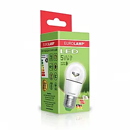 Світлодіодна лампа (LED) EUROLAMP ЕКО G45 5W E27 4000K (LED-G45-05274(D)clear) - мініатюра 2
