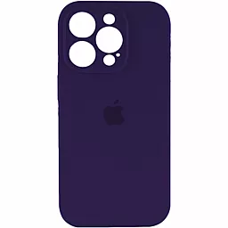 Чехол Silicone Case Full Camera для Apple iPhone 13 Pro Max  Berry Purple