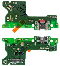 Нижня плата Huawei Y7 Prime 2019 (DUB-LX3) з роз'ємом зарядки, мікрофоном Original - фото Нижня плата Huawei Y7 Prime 2019 (DUB-LX3) з роз'ємом зарядки, мікрофоном Original
