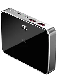Повербанк Prestigio Graphene 10000mAh Black (PPB111G_SG) - фото Повербанк Prestigio Graphene 10000mAh Black (PPB111G_SG)