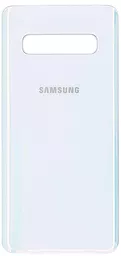 Задняя крышка корпуса Samsung Galaxy S10 2019 G973F  Prism White